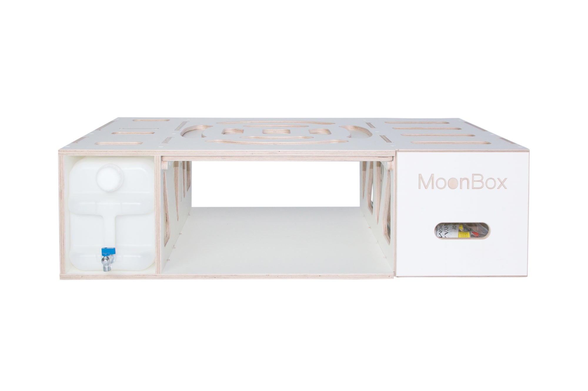 Moonbox Campingbox mit Tisch Van/Bus 115cm Weiß