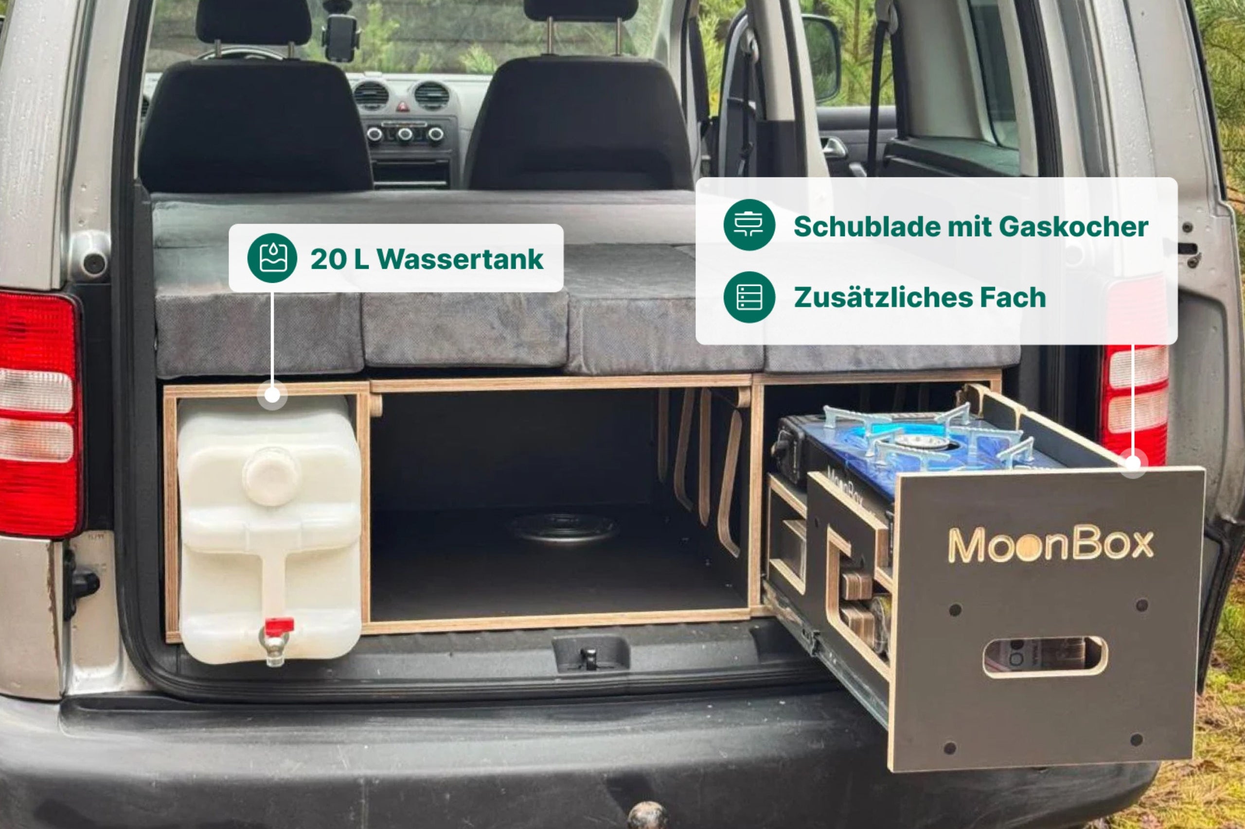 Moonbox Campingbox Minivan 115cm Modify