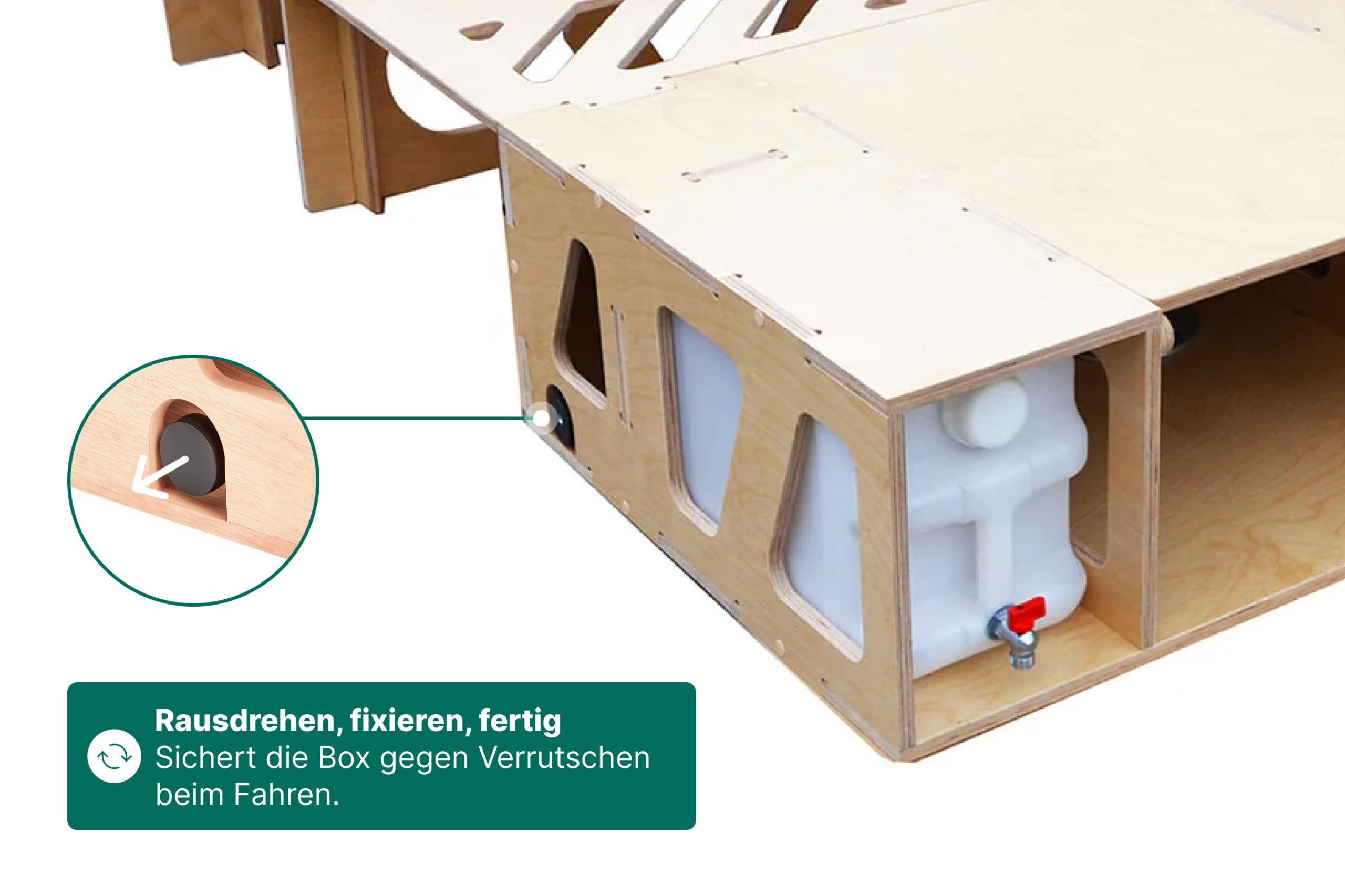 Moonbox Campingbox Minivan 100cm Modify