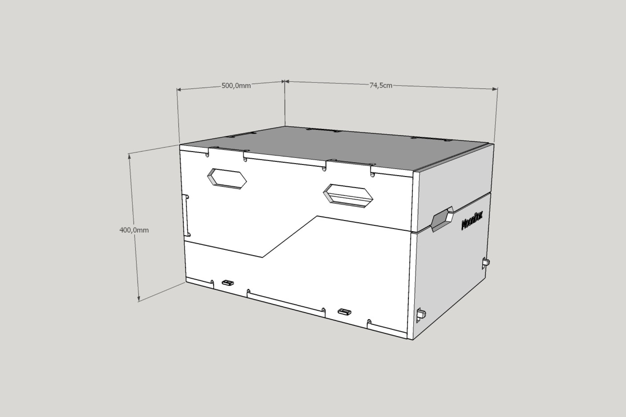 Moonbox Kitchenbox - UV-Lack
