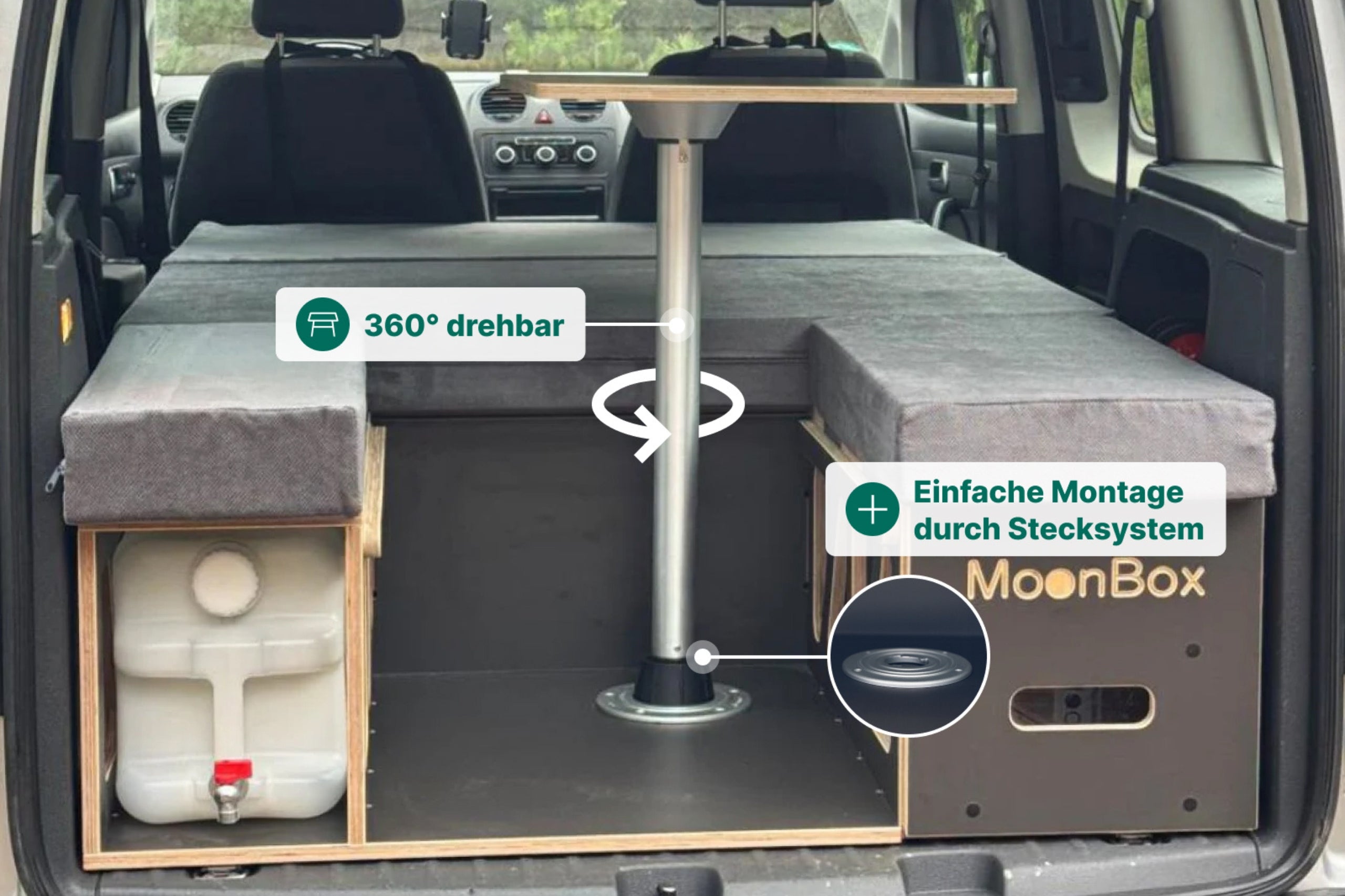 Moonbox Campingbox Minivan 115cm Modify