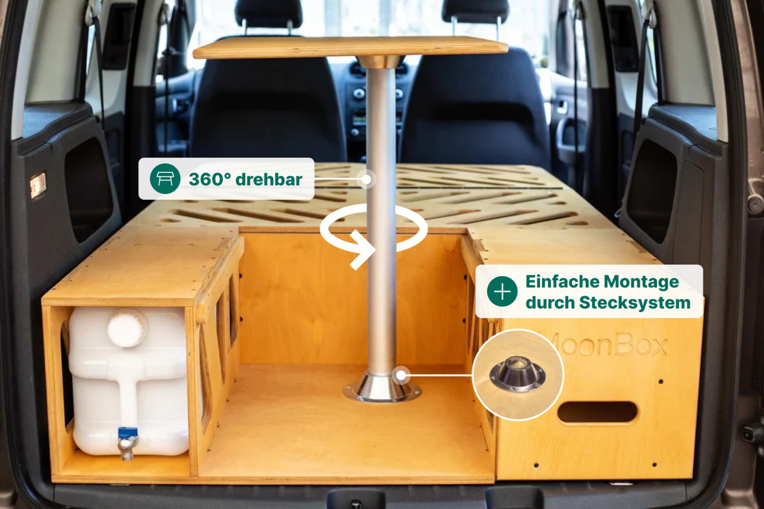 Moonbox Campingbox Minivan 100cm Modify