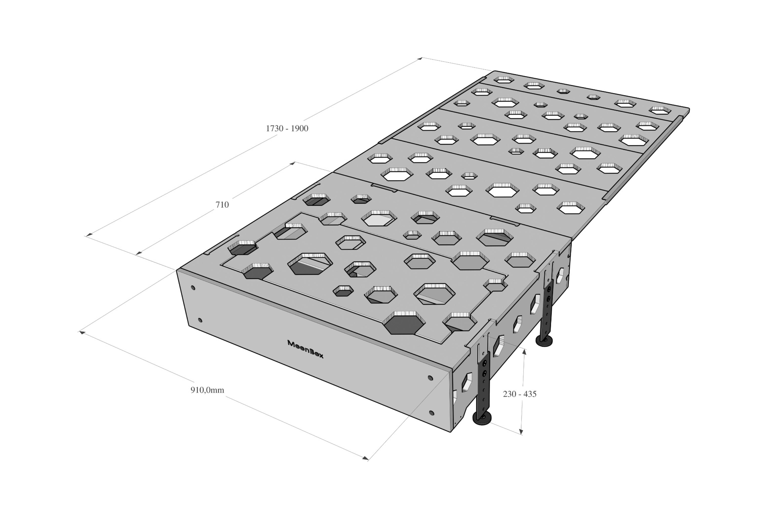 Moonbox Campingbox Minivan 91cm SLIM