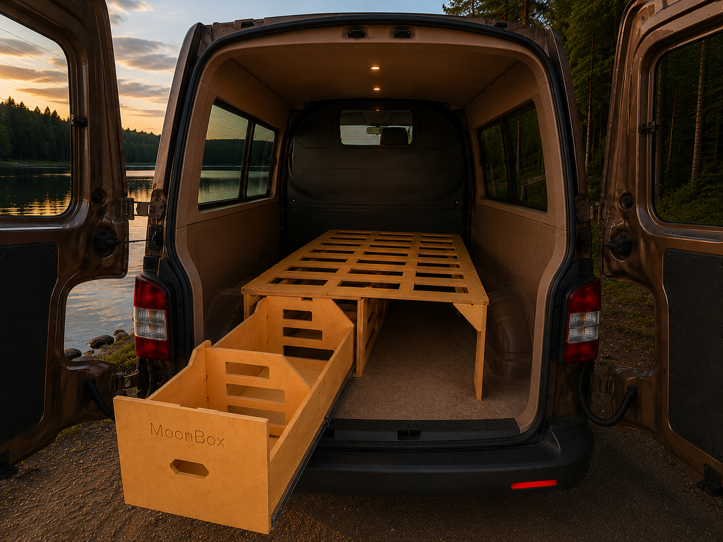 Moonbox Campingbox SOLO Van/Bus - 73cm breit