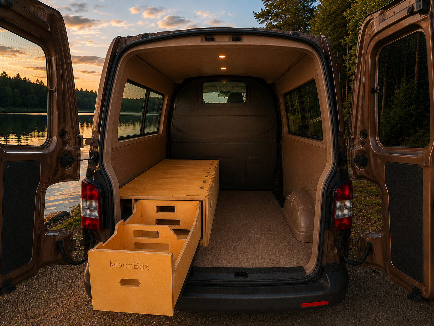 Moonbox Campingbox SOLO Van/Bus - 73cm breit