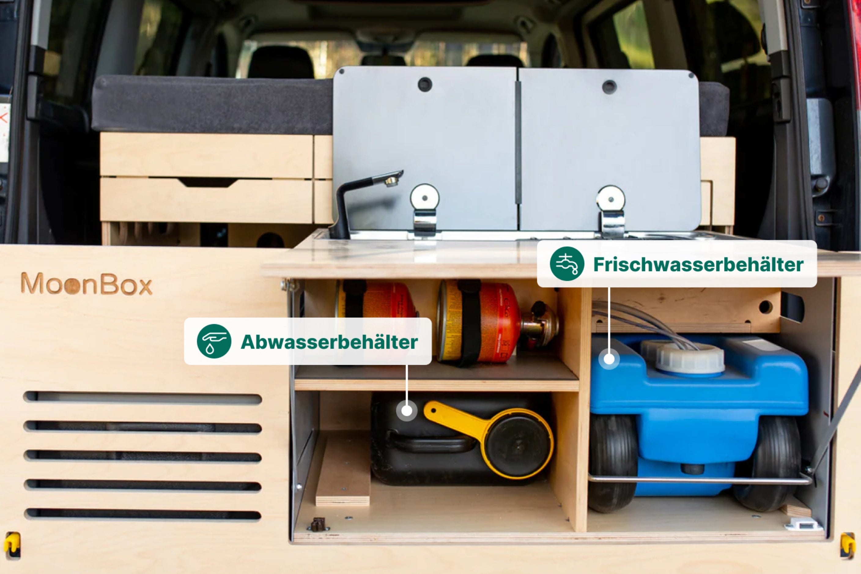 Moonbox Campingbox Van/Bus 119 Premium