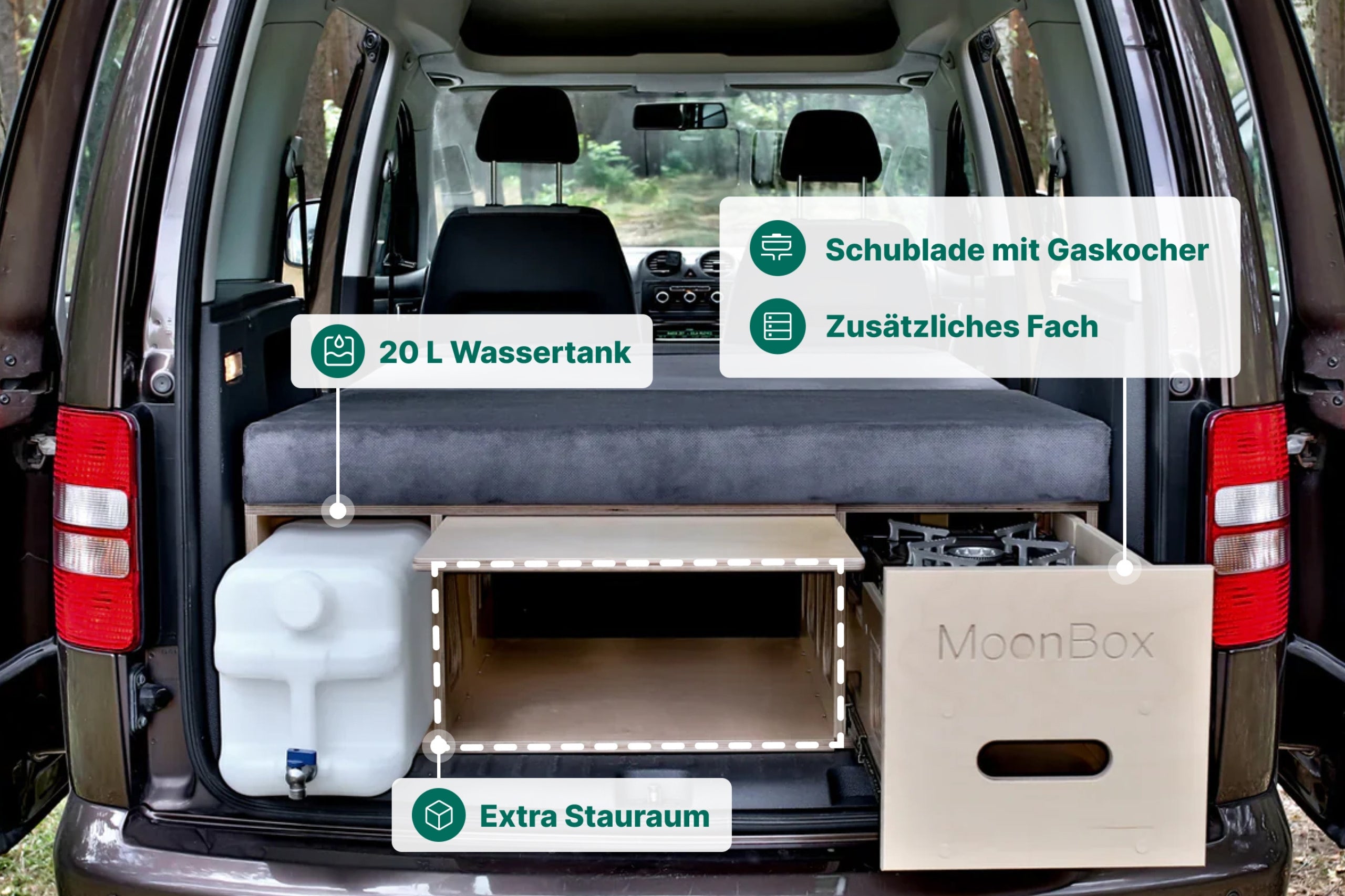 Moonbox Campingbox Minivan 111cm