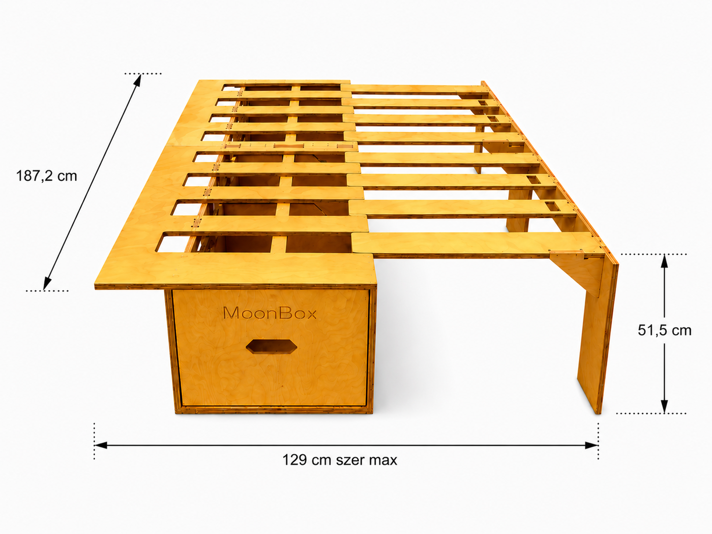 Moonbox Campingbox SOLO Van/Bus - 73cm breit