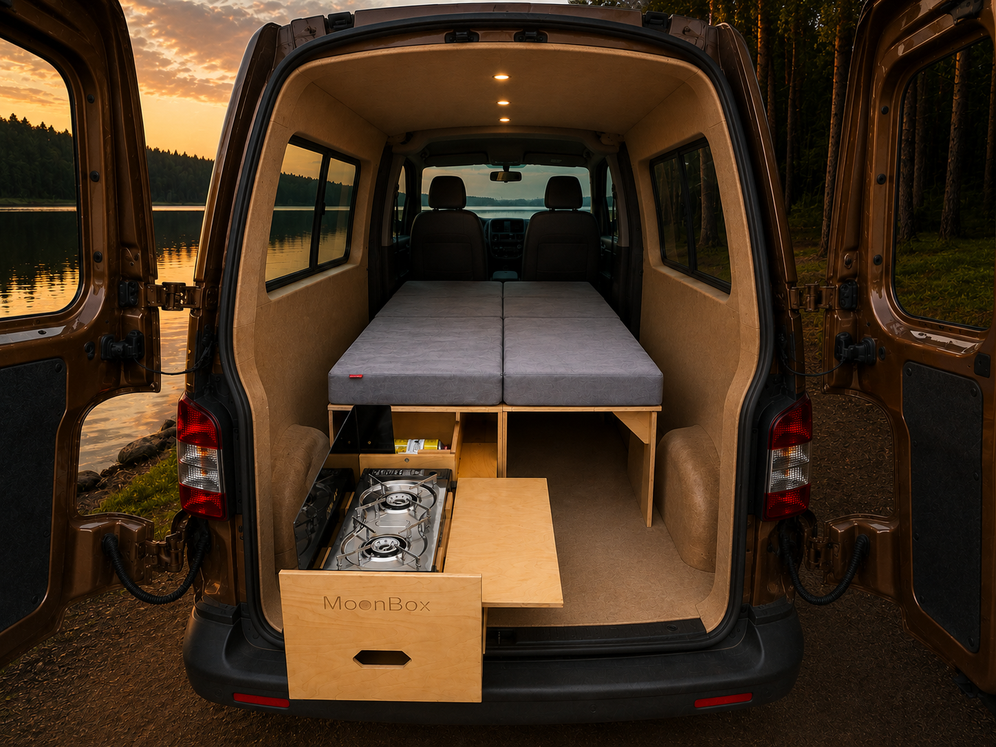Moonbox Campingbox SOLO Van/Bus - 73cm breit