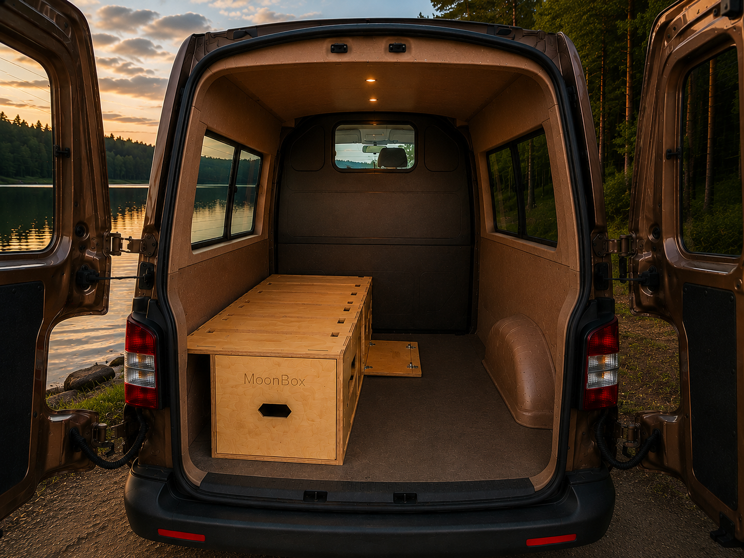 Moonbox Campingbox SOLO Van/Bus - 73cm breit