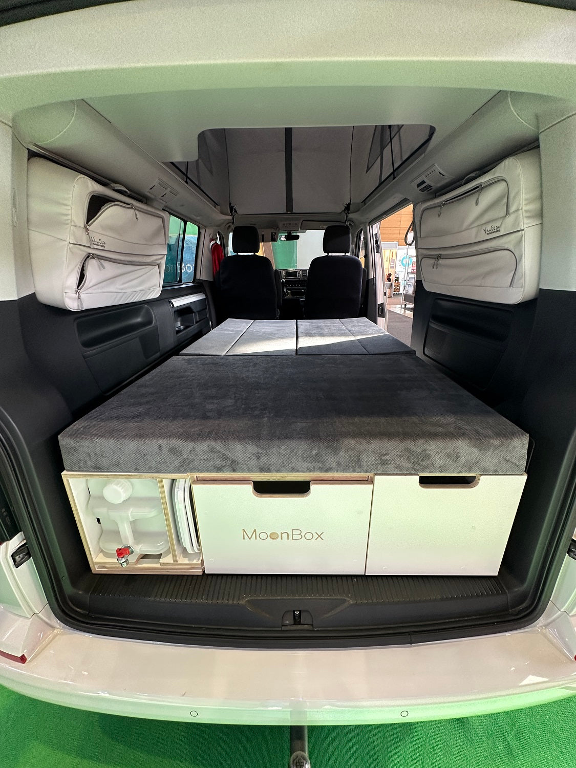 Moonbox Campingbox mit Tisch Van/Bus 115cm Modify Weiß