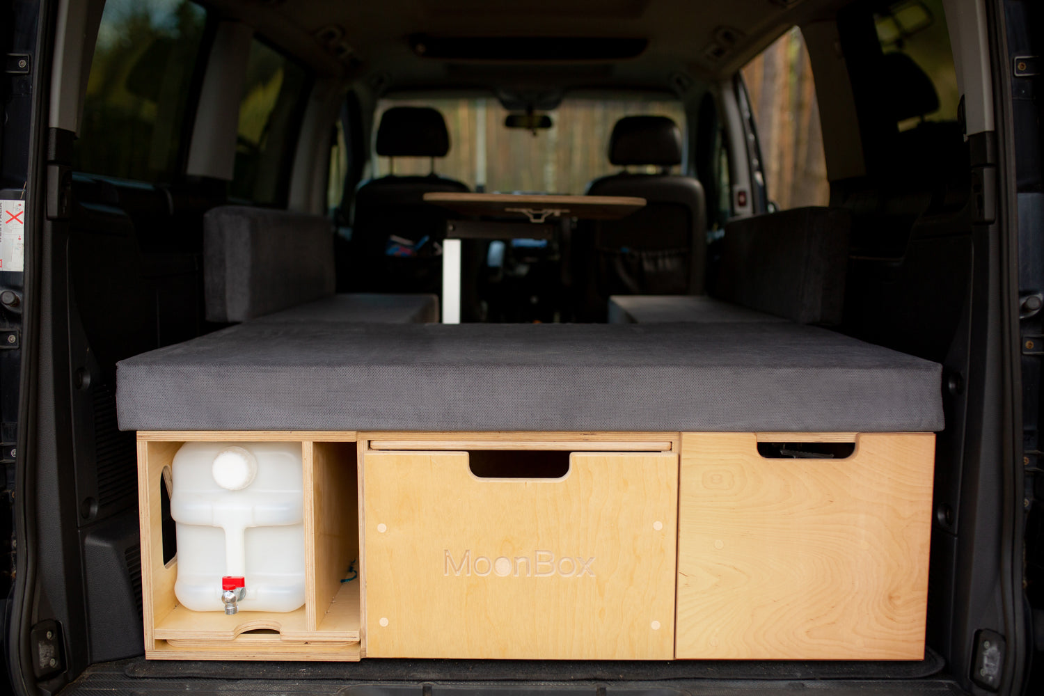 Moonbox Campingbox mit Tisch Van/Bus 119cm Modify UV-Lack