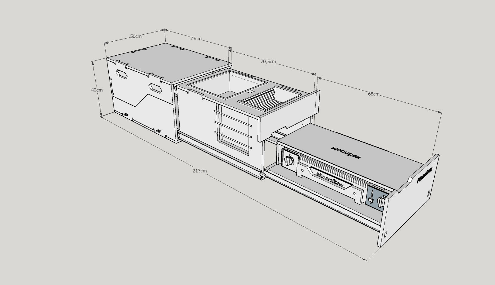 Moonbox Kitchenbox - Natur