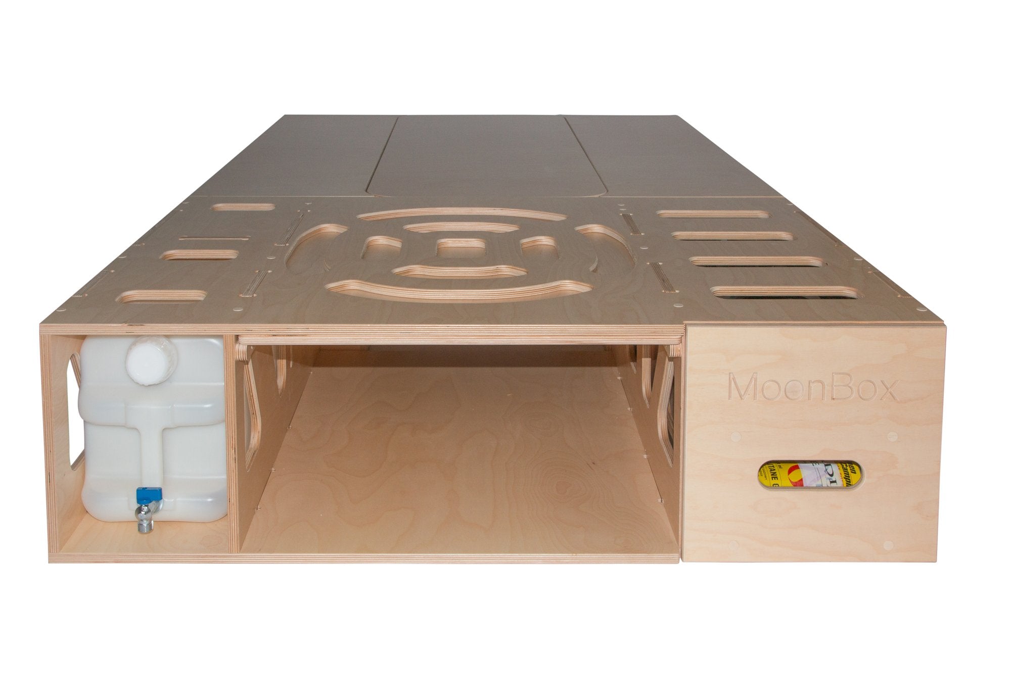 Moonbox Campingbox mit Tisch Van/Bus 124cm UV-Lack