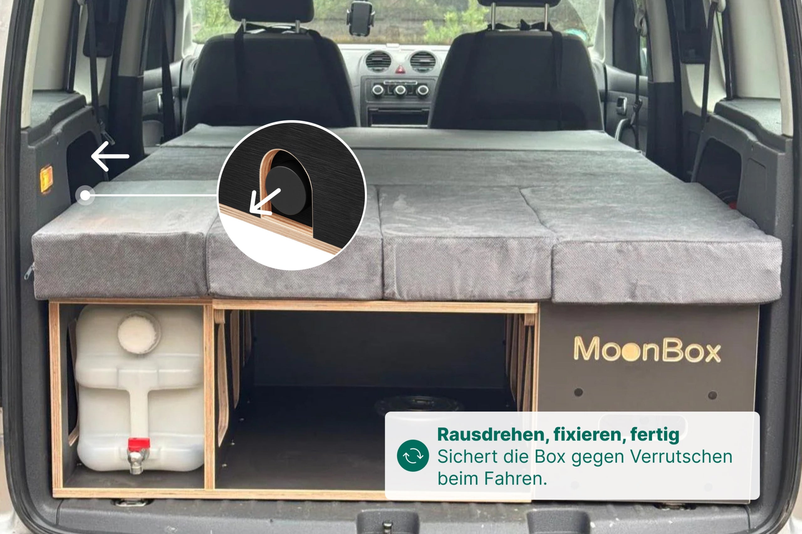 Moonbox Campingbox Minivan 100cm Modify