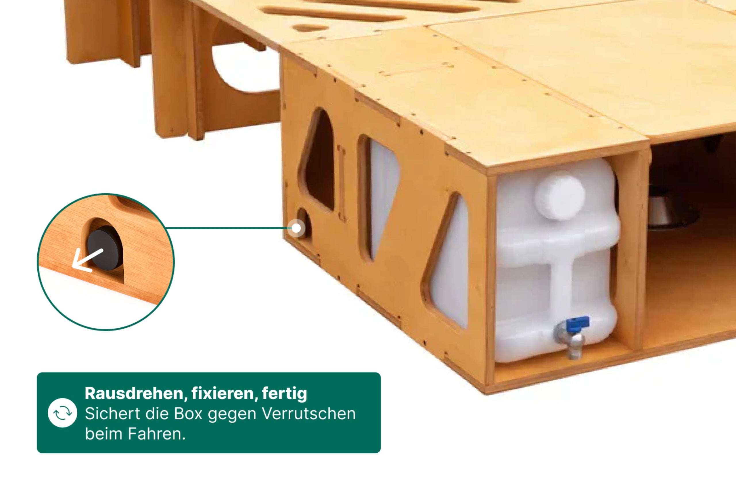 Moonbox Campingbox Minivan 100cm Modify