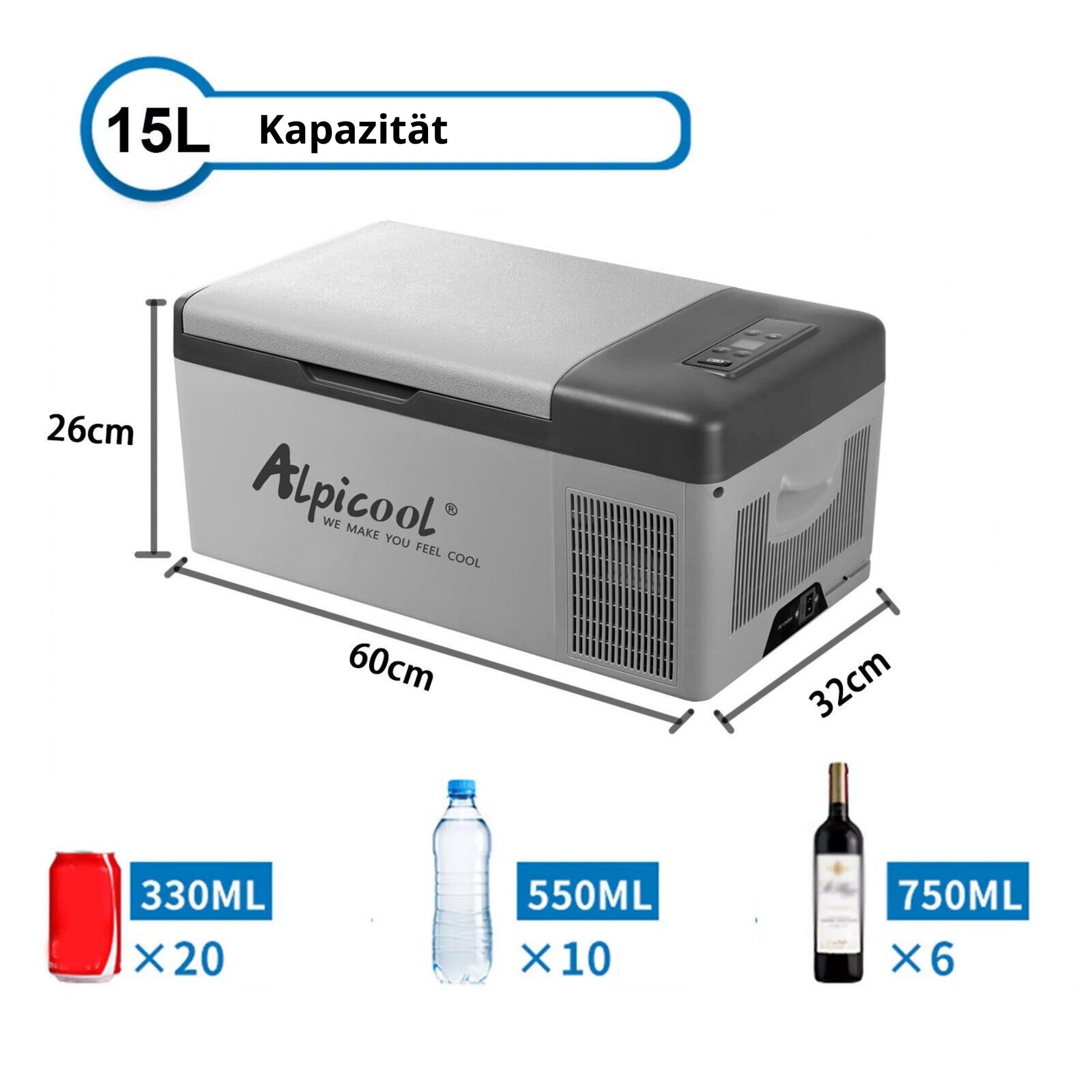 Moonbox Kompressor Kühlbox C15