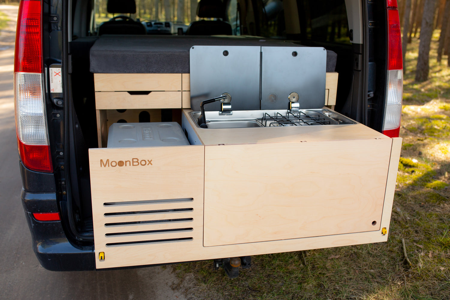 Moonbox Campingbox mit Tisch Van/Bus 115cm Special Edition - Mayaadi ,  2.499,00 €