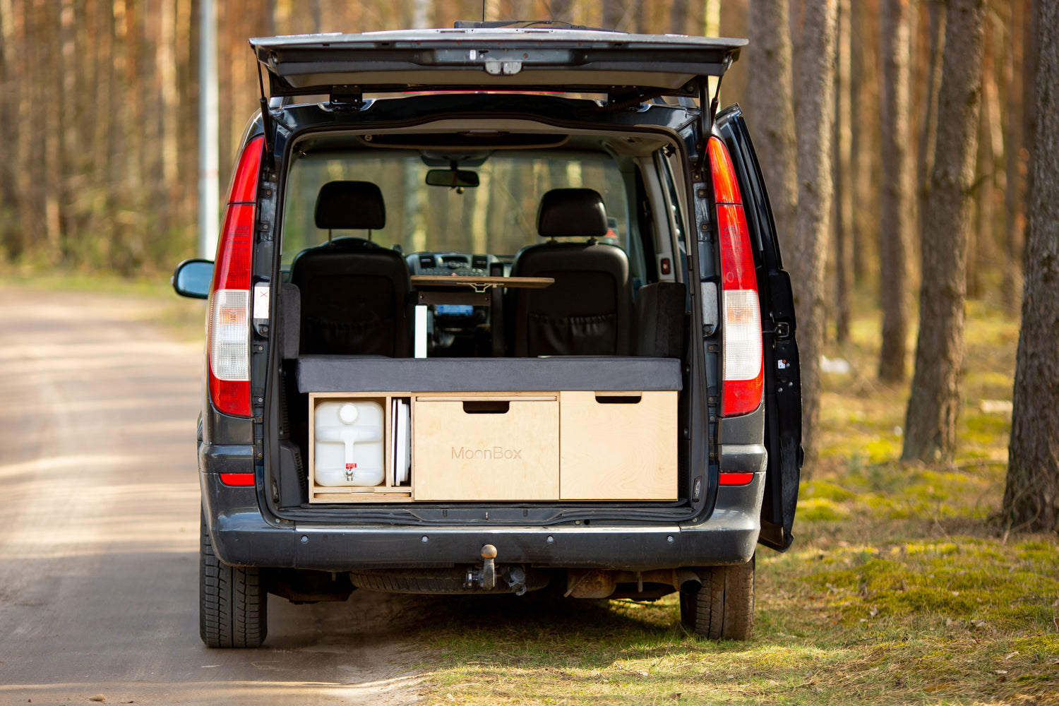 Moonbox Campingbox mit Tisch Van/Bus 124cm Modify Special Edition