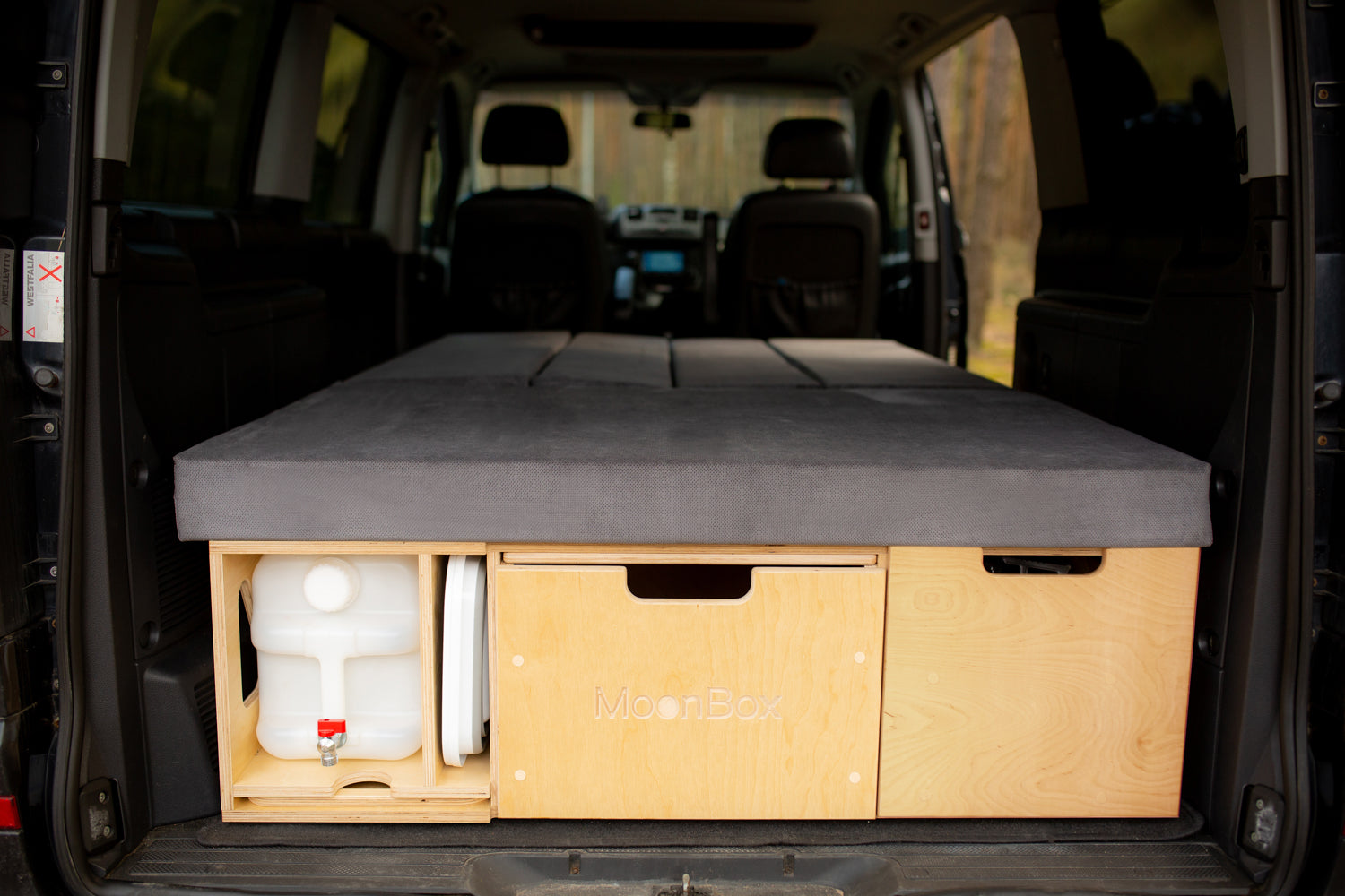 Moonbox Campingbox mit Tisch Van/Bus 119cm Modify Special Edition