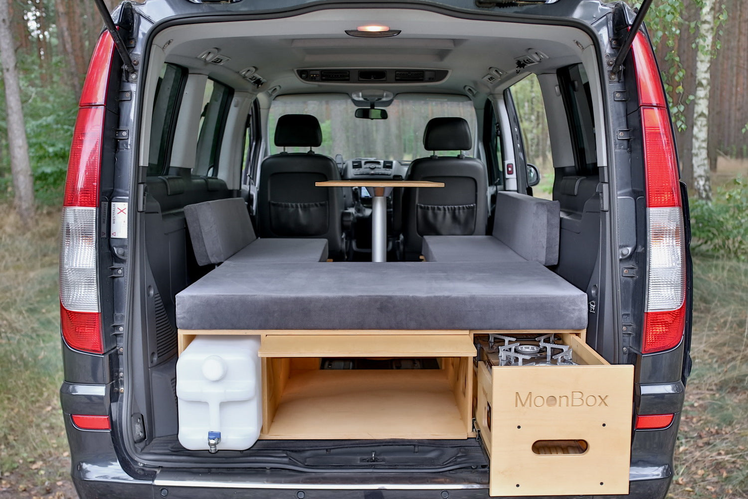 Moonbox Campingbox mit Tisch Van/Bus 124cm Special Edition